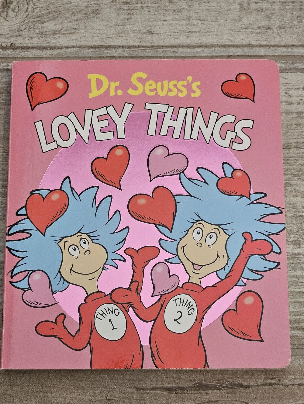 Dr. Seuss Board Book - 'Lovey Things'